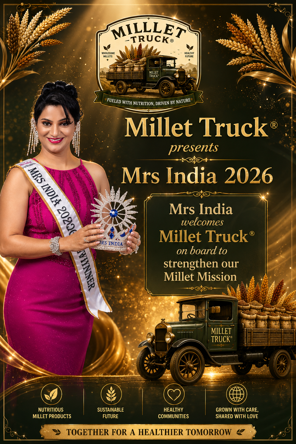 Millet Truck Mrs India 2026